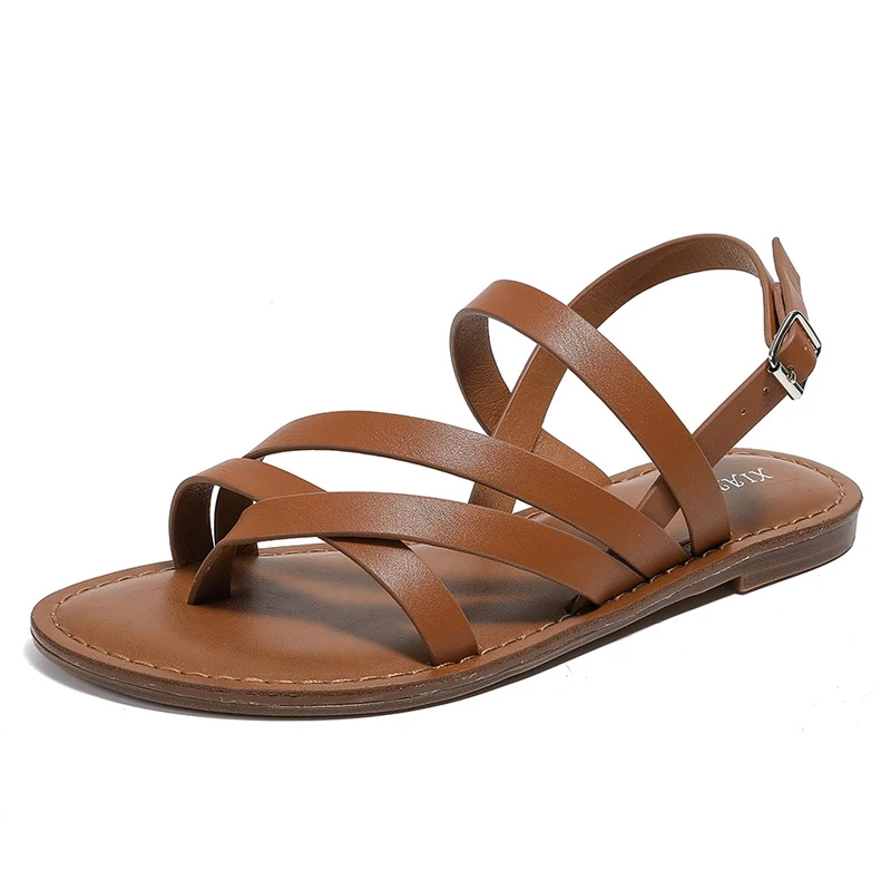 Plus size summer platform sandals