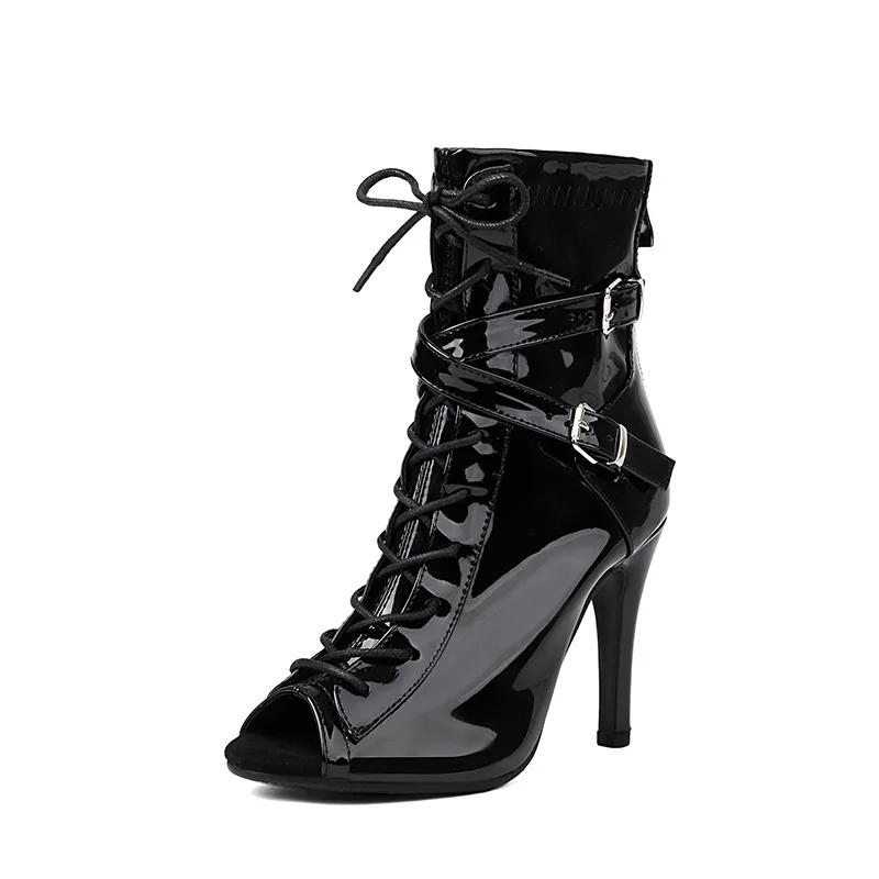 Customizable soft stiletto dance sandals
