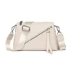 Genuine leather 3 layers cowhide shoulder crossbody bag